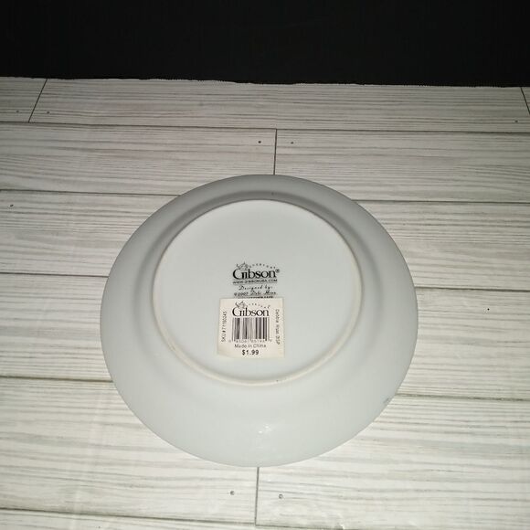 Gibson Debi Hron 2007 Plate 7 3/4" Snowman Joy - Picture 4 of 6